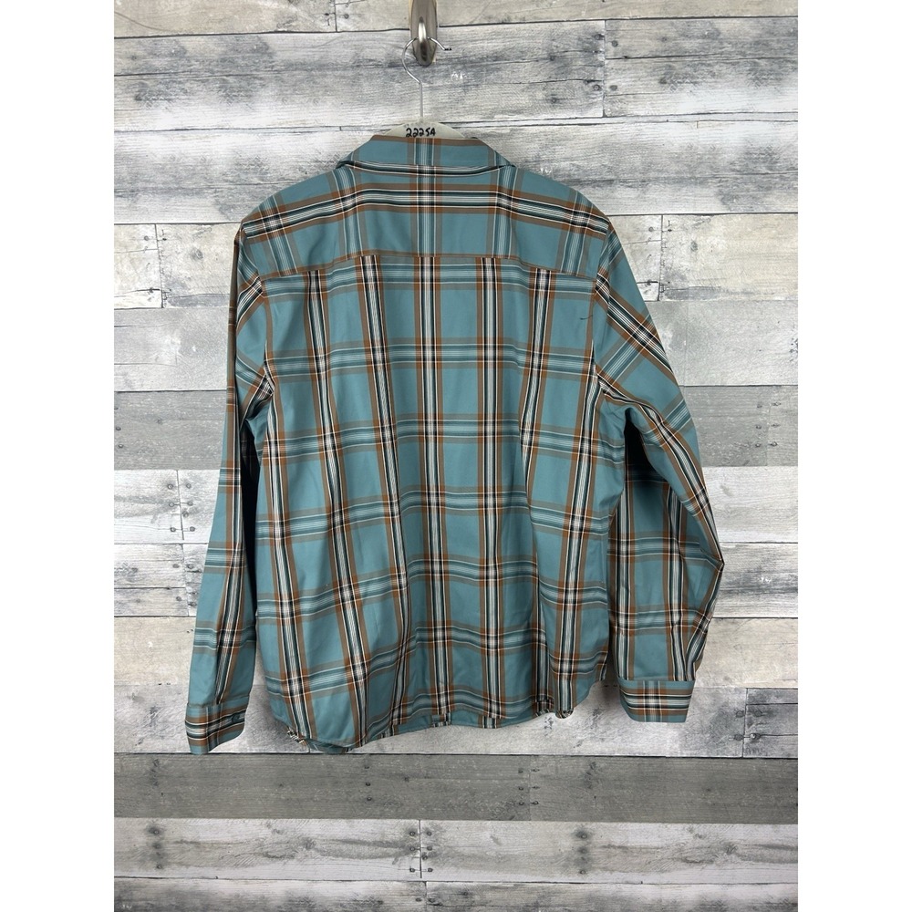 Coldwater Creek women's plaid long sleeve button up 18 - Picture 2 of 6
